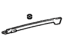 Toyota 62441-28010-03 Garnish, Roof Side Rail, Passenger Side