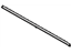 Toyota 75066-87002-06 Moulding, Side Panel, Driver Side