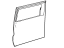Toyota 67113-87001 Panel, Slide Door, Outer Passenger Side