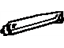 Toyota 52102-87003-03 Extension, Front Bumper, Passenger Side