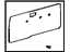 Toyota 67610-28070-05 Board Sub-Assembly, Front Door Trim, Passenger Side