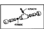 Toyota 47570-20030 Wheel Cylinder, Driver Side