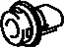 Toyota 81128-08060 Socket, Front