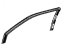Toyota 68141-16180 Run Channel, Passenger Side