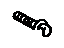 Toyota 90119-10455 Bolt (For Backing Plate To Rear Axle Beam Setting)
