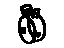 Toyota 90467-14003 Clip Or Clamp(For Ventilation Hose)