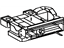 Toyota 55910-16160 Control Assembly, Heater Or Boost Ventilator
