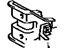 Toyota 12303-11050 Bracket, Engine Mounting, Rear(For Transverse Engine)