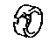 Toyota 85272-47010 Clamp, Headlamp Cleaner