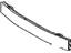 Toyota 52021-47012 Impact Bar, Front