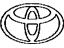Toyota 53141-47012 Emblem, Radiator Grille (Or Front Panel)
