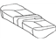 Toyota 71075-47130-B2 Cover, Rear Seat Cushion (For Bench Type)