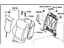 Toyota 71430-47150-B1 Back Assembly, Front Seat, Passenger Side(For Separate Type)
