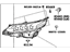 Toyota 81185-62060 Headlamp Assembly, Driver Side