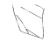 Toyota 67857-62010 Stone Guard, Passenger Side
