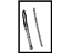 Toyota 85212-62020 Blade, Front Wiper, Passenger Side